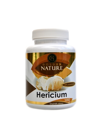 Golden Nature - Hericium 30% polysacharidů 100 kapslí