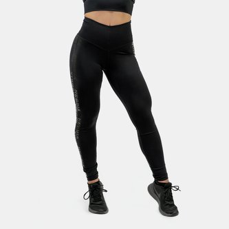 Dámské legíny Classic High Waist Intense Iconic Black - NEBBIA - Velikost: S