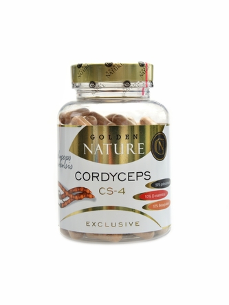 Golden Nature - Exclusive Cordyceps sinensis CS-4 50% polysacharidů 100 kapslí