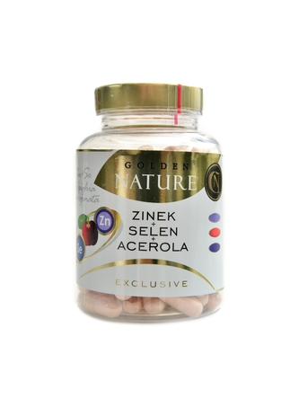 Golden Nature - Exclusive Zinek + selen + acerola 100 kapslí