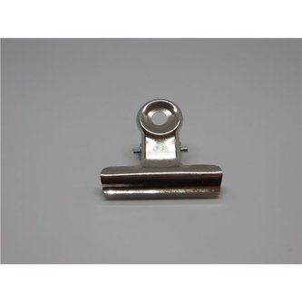 Pružinový klip, 38 mm, kapacita 75 listů, 6 ks