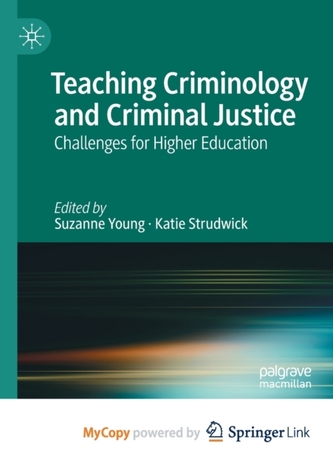 Teaching Criminology and Criminal Justice