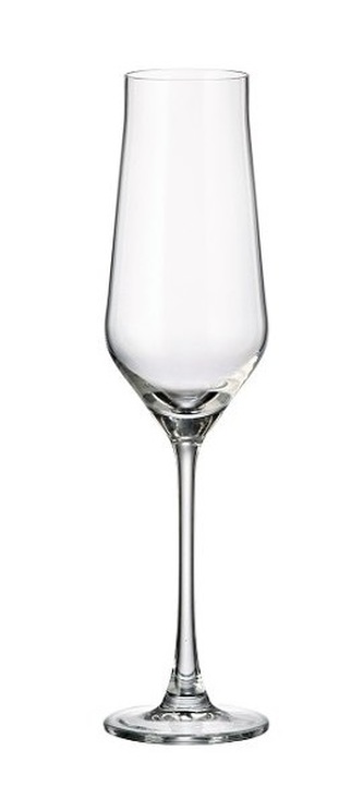 sklen. 220ml, 6ks, ALCA flétna-šampus, DB