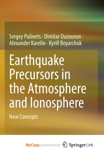 Earthquake Precursors in the Atmosphere and Ionosphere