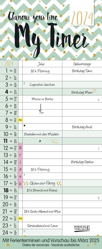 My Timer - Glamour your Time 2024