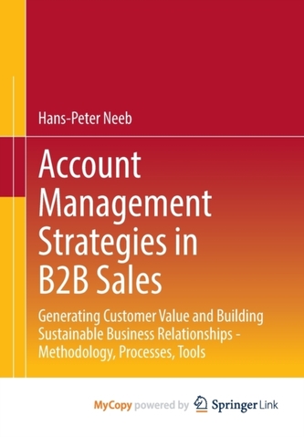 Account Management Strategies in B2B Sales