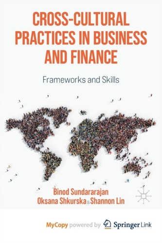 Cross-Cultural Practices in Business and Finance