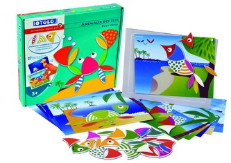 IOTOBO Zvířátka Polynésie magnetická mozaika