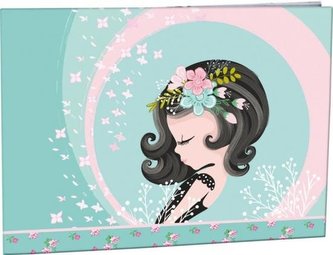 Stil Desky na číslice A4 Cute girl