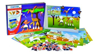 IOTOBO Zvířátka savany magnetická mozaika