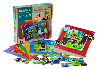 IOTOBO Moje malé město magnetická mozaika