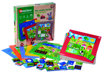 IOTOBO Moje malá farma magnetická mozaika