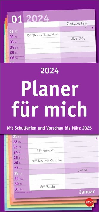 Basic Planer für mich 2024