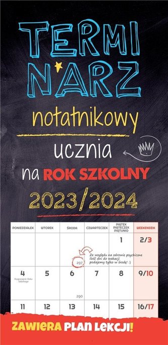 Terminarz Ucznia B6 Dn Perła MIX Terminarz Ucznia B6 Dn Perła MIX