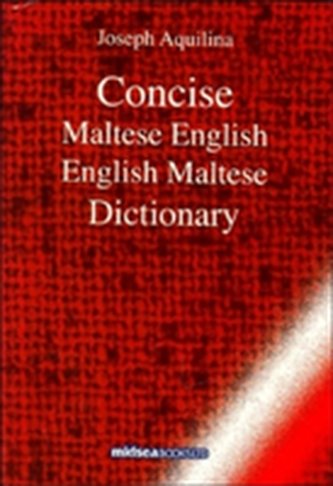 Concise Maltese-English-Maltese Dictionary