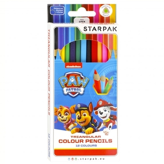 Barevné tužky Paw Patrol 12ks