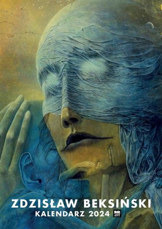 Kalendarz 2024 - Beksiński wzór 10 A3