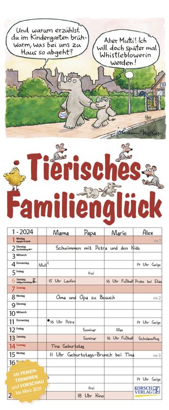 Tierisches Familienglück 2024