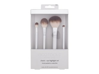 EcoTools Precious Metals Štětec Cheek + Eye Highlight Set 1 ks pro ženy