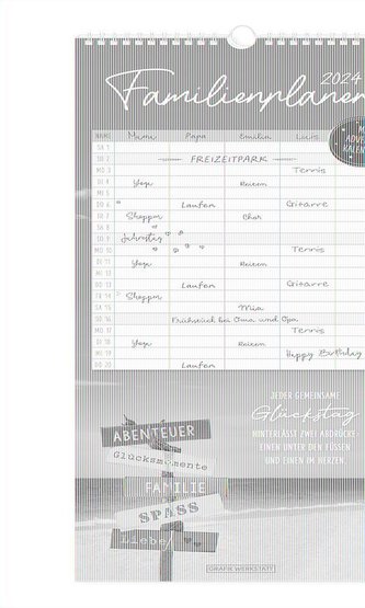 Familienplaner 2024 Classic