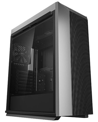 DEEPCOOL skříň CL500 / ATX / 120 mm fan / USB 3.0 / USB-C / tvrzené sklo / černá