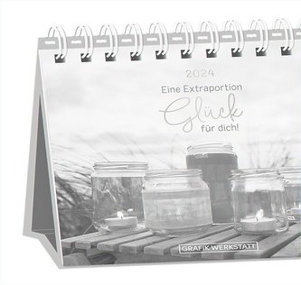Tischkalender 2024 Extraportion Glück