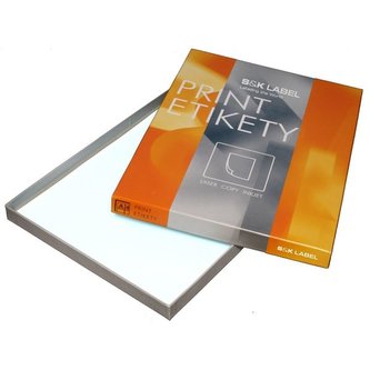 Universální etikety,bílé,105 x 42,3 mm, 1400 ks