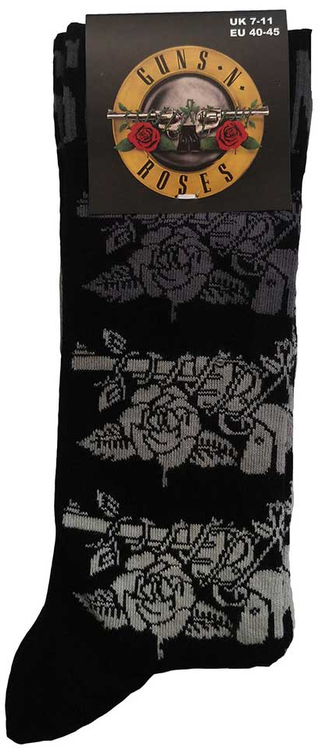 Pánské ponožky Guns N'Roses: Monochrome Pistols (velikost EU 40-45)