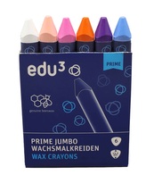 EDU3 Trojhranné Jumbo voskové pastely s opravdovým včelím voskem K06 Plus