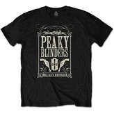 Pánské tričko Peaky Blinders|Gangy z Birminghamu: Soundtrack (XL) černé bavlna