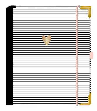 Terminplaner A5 Premium 2024 Streifen