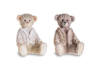 Medvěd polyston ve svetru malý