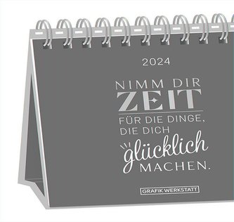 Tischkalender 2024 Nimm dir Zeit
