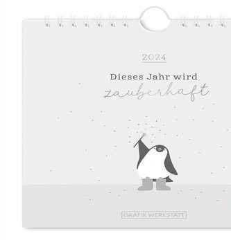 Postkartenkalender 2024 Dieses Jahr wird zauberhaft