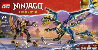 LEGO Ninjago 71796 Živelný drak proti robotovi císařovny
