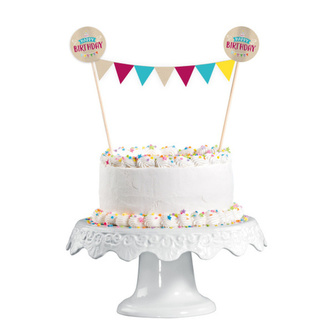 Ozdoba na dort My Birthday 15 x 20 cm