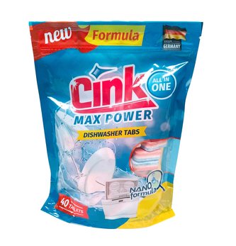 Cink All In One tablety do myčky s vůní citronu 40 ks