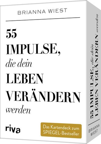 55 Impulse, die dein Leben verändern werden - Das Kartendeck zum SPIEGEL-Bestseller