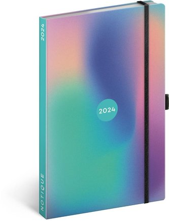 Diář 2024: Vodní hladina - týdenní, 13 × 21 cm