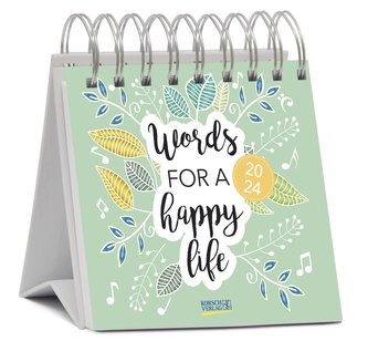 Words for a happy life 2024