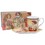 HOME ELEMENTS Hrnek 360 ml, s podtáckem, Mucha Léto HOME ELEMENTS Hrnek 360 ml, s podtáckem, Mucha Léto