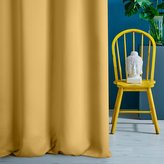 Dekorační krátký závěs s řasící páskou zatemňující PREMIUM BLACKOUT 21 140x160 cm mustard/hořčicová (cena za 1 kus) MyBestHome