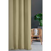 Dekorační závěs s řasící páskou zatemňující PREMIUM BLACKOUT 02 140x250 cm béžová (cena za 1 kus) MyBestHome