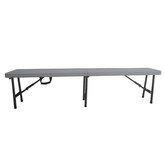 HAPPY GREEN Lavice zahradní skládací OBLO 183 x 30 x 44 cm