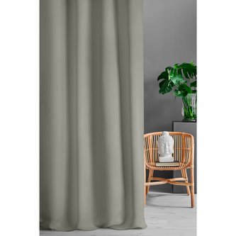 Dekorační závěs s řasící páskou zatemňující PREMIUM BLACKOUT 12 140x250 cm šedá (cena za 1 kus) MyBestHome