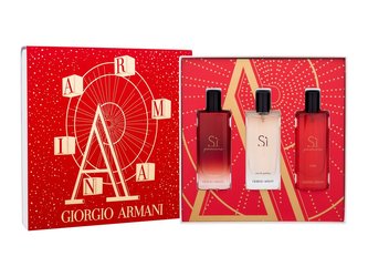 Giorgio Armani Si parfémovaná voda Si 15 ml + parfémovaná voda Si Passione 15 ml + parfémovaná voda Si Passione Éclat 15 ml