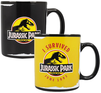 Proměňovací hrnek Jurassic Pak|Jurský park: They Are Real (objem 400 ml)