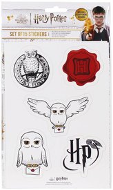 Set nálepek Harry Potter: Hedvika 15 kusů (26 x 15 cm)