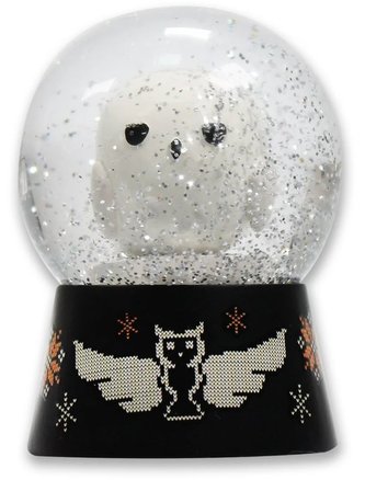 Těžítko sněhová koule Harry Potter: Kawaii Hedvika (5 x 6 x 5 cm)