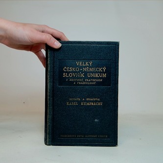 Velký česko-německý slovnik unikum 2